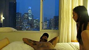 Can Sexy Asian Handle Big Black Cock In Shower Fucking And Facial?