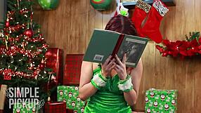 Brazilian Girls Masturbate While Reading Christmas Tales