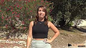 Lexie enjoys a casual encounter