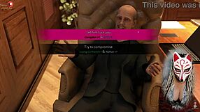 Brunette Secretary With Big Tits Sucks Cock In Office, Swallows Cum