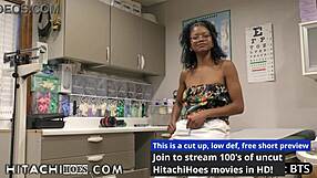 Freshman Nikki Star Gets Hitachi Orgasms from Doctor Tampa