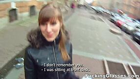 Alice Wannabe Model Teen Fucked With Glasses