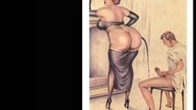 vintage animations with classic cartoon charm