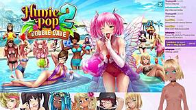 Vtuber Lewdneko plays HuniePop 2 double date part 6