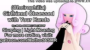 girlfriend obsessed with licking and sucking hands