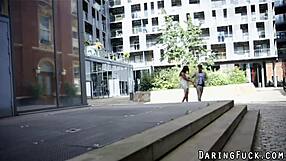 Why is this busty euro babe getting railed so hard?