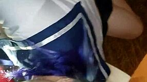 Mexicana folla con chino interracial!