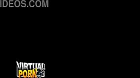 Pink haired pawg lily lou wants to play with your big black baseball bat in virtual porn 😏