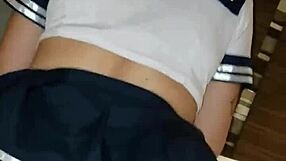 Mexicana folla con chino interracial!