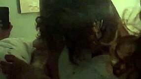 she rides cowgirl in front of the new mirror