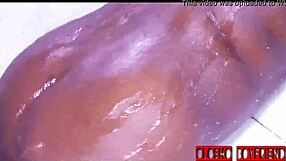 Bathroom Encounter With Ebony Horny Girlfriend!