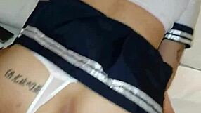 Mexicana folla con chino interracial!