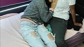 Latina Teen Sommer Tests Ass with Girlfriend