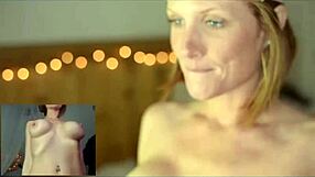 beautiful redhead enjoys a quiet day