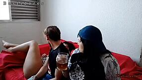 Pamela Pantera and Soraya Carioca prepare for recording with German tattoo artist