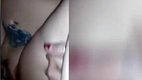 Tattooed Amateur Girl Gets Her Pussy Licked On Tinder Date