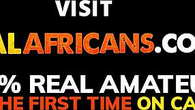 Horny bbc makes those big juicy black tits swing hard?