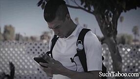 the nerds get double penetration with blowjob and anal