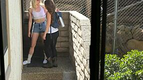 Lesbians Remy Lacroix and Alli Rae Dive into Cunilingus!