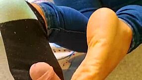 Imagine Fucking a Latina's Feet and Cumming in Her Socks?