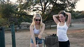 Lesbians Remy Lacroix and Alli Rae Dive into Cunilingus!