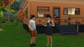 mom catches son masturbating and invites him for sex