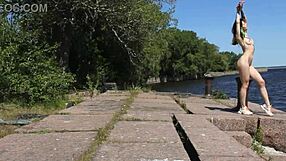 Naked Outdoor Shoot At Military Base