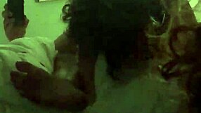 she rides cowgirl in front of the new mirror