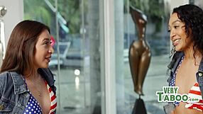 i do a patriotic group project with stepsisters amber summer and sarah lace