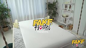 Fake Hostel - Lesbian Trio Stacy Cruz, Jenny Doll, Eve Sweet Lick Pussy in Hot Massage!