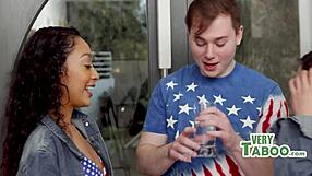 i do a patriotic group project with stepsisters amber summer and sarah lace