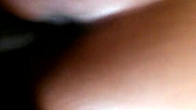 black chick with fat ass gets creamy on the dick