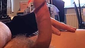 chubby gay man flaunts his body in hot clips.