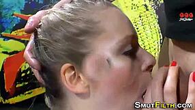 Euro sluts mouth dripping