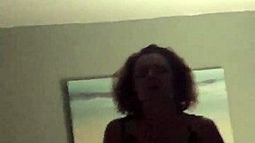 she rides cowgirl in front of the new mirror