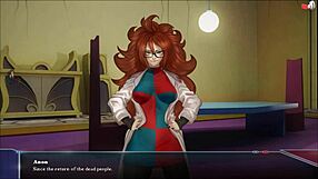 Dragon Ball hentai features monster blowjob leading to intense orgasm and cumshot