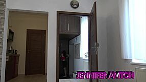 neighbor came for tea and blowjob