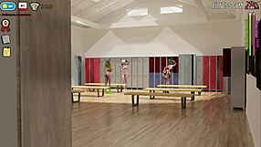 What’s behind these naked anime girls training in FashionBusiness? Secrets unfold in E1 61!