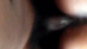 black chick with fat ass gets creamy on the dick