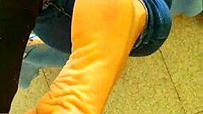 Imagine Fucking a Latina's Feet and Cumming in Her Socks?