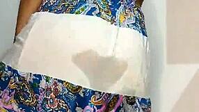 Squirting before beach with brunette 😍