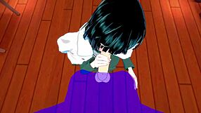 One Punch-Man Hentai Fubuki Gets Hard Sex Handjob Blowjob Fucked Pov