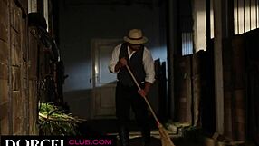 Specific Torrid Threesome Action in the Stables