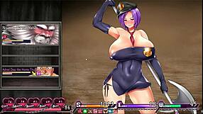 karryn's prison game ep 9: slutty warden gangbanged by thugs with rough creampies.