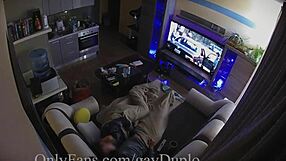 Enjoying a Netflix evening