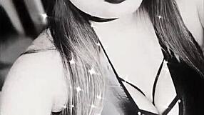 Latina milf arrives at my birthday party in lingerie, dances sexy, and begs for quick homemade swingers sex.