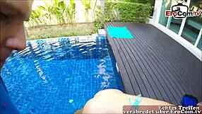 blonde tourist in vacation fucked by german guy