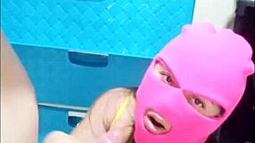 bad reggaeton singer gets a blowjob from his stunned fan