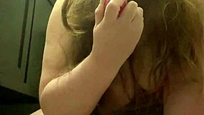 She's playing with her pussy, subscribe for more