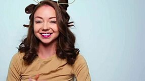 Can you believe this deer costume turns me on so much?!